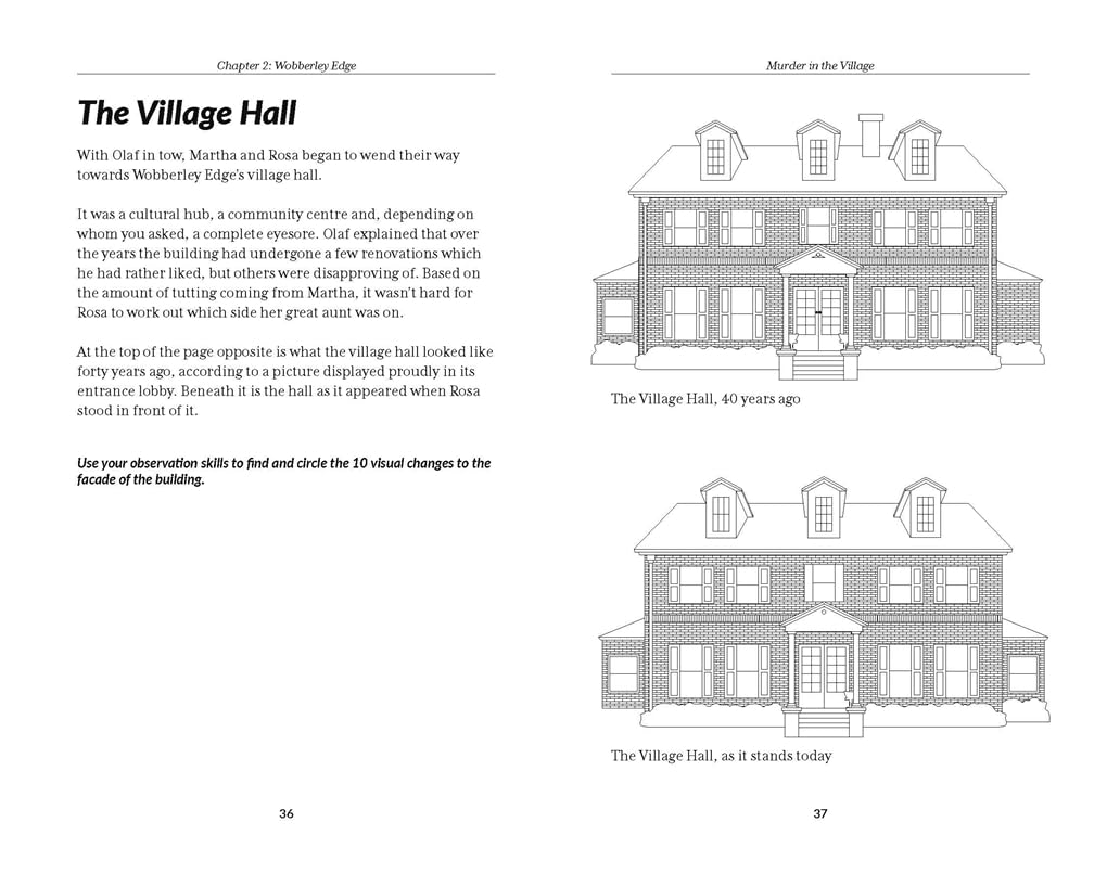 The Murder Mystery Club Puzzle Book: Murder in the Village: over 70 Killer Conundrums. One Case to Solve image number 1