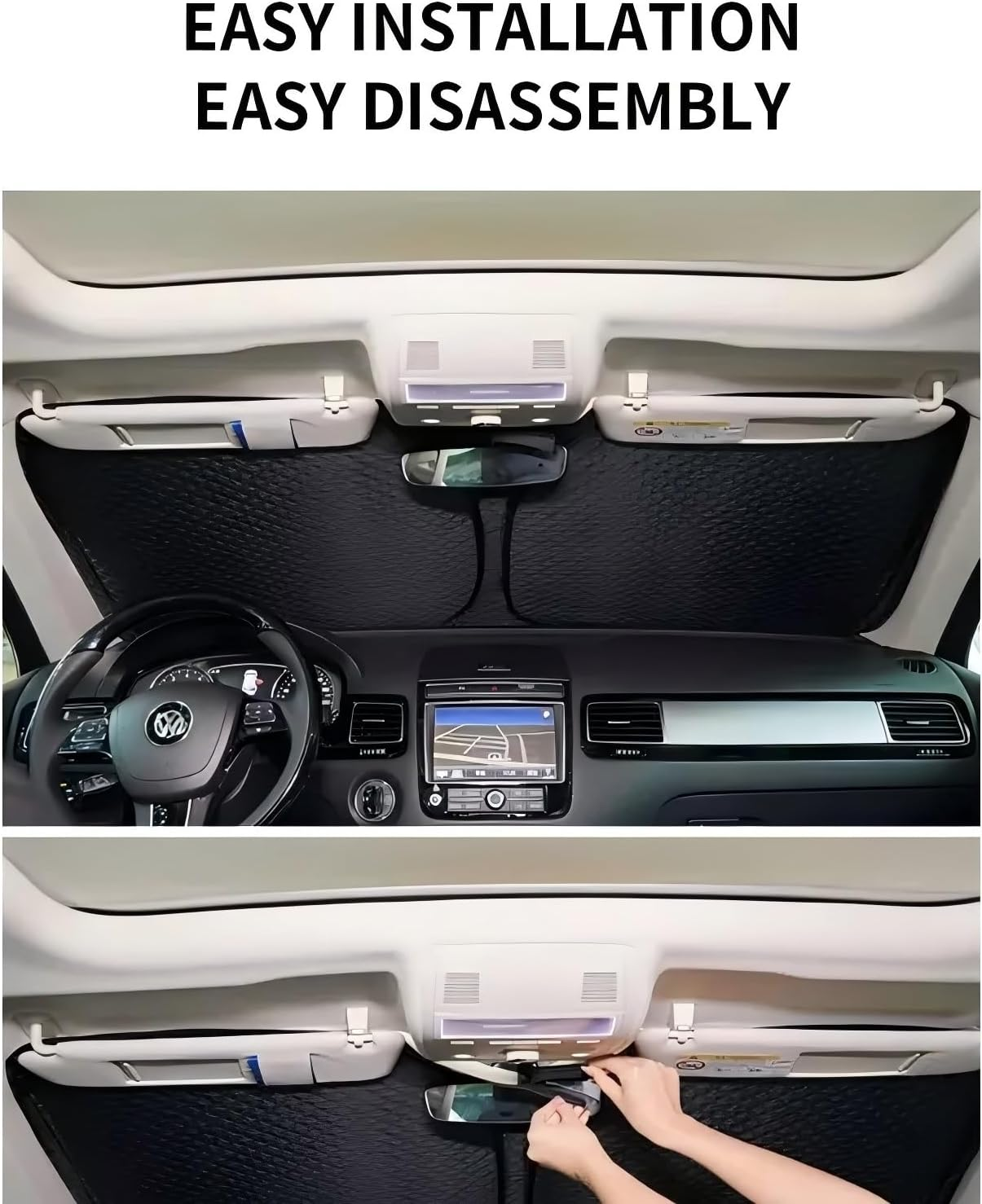 OTTO SHADES 6 Layers Thick Windscreen Sunshade for Subaru WRX 2021-2025 Certified Foldable Windshield Sun Visor Proven to Block 99% UV Rays Heat Shield Cover Keeps Car Cool