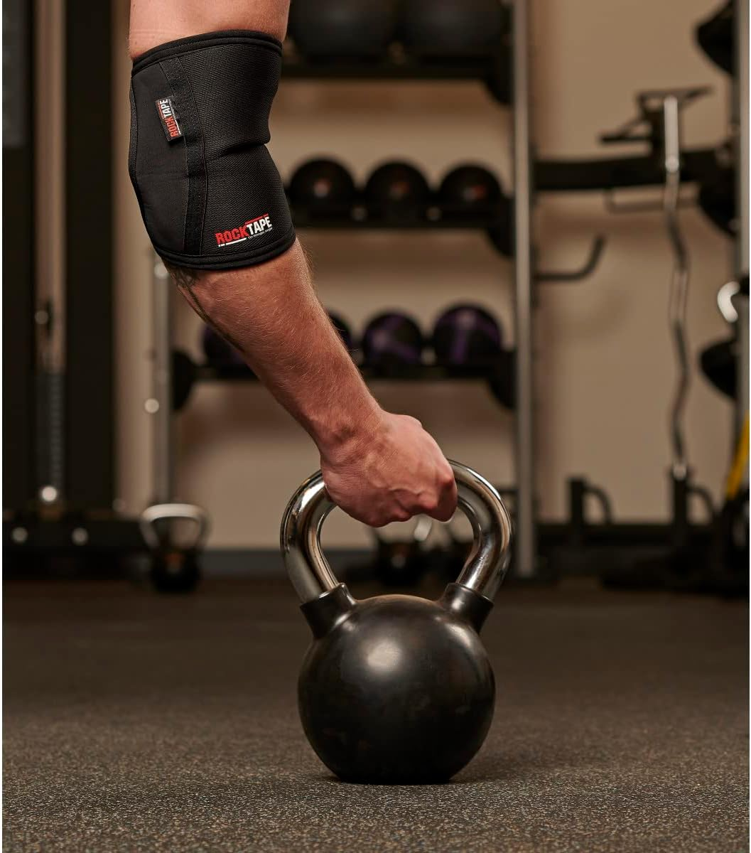 Rocktape ASSASSINS ELBOW SLEEVES ASSASSINS ELBOW SLEEVESLARGE BLACK image number 5