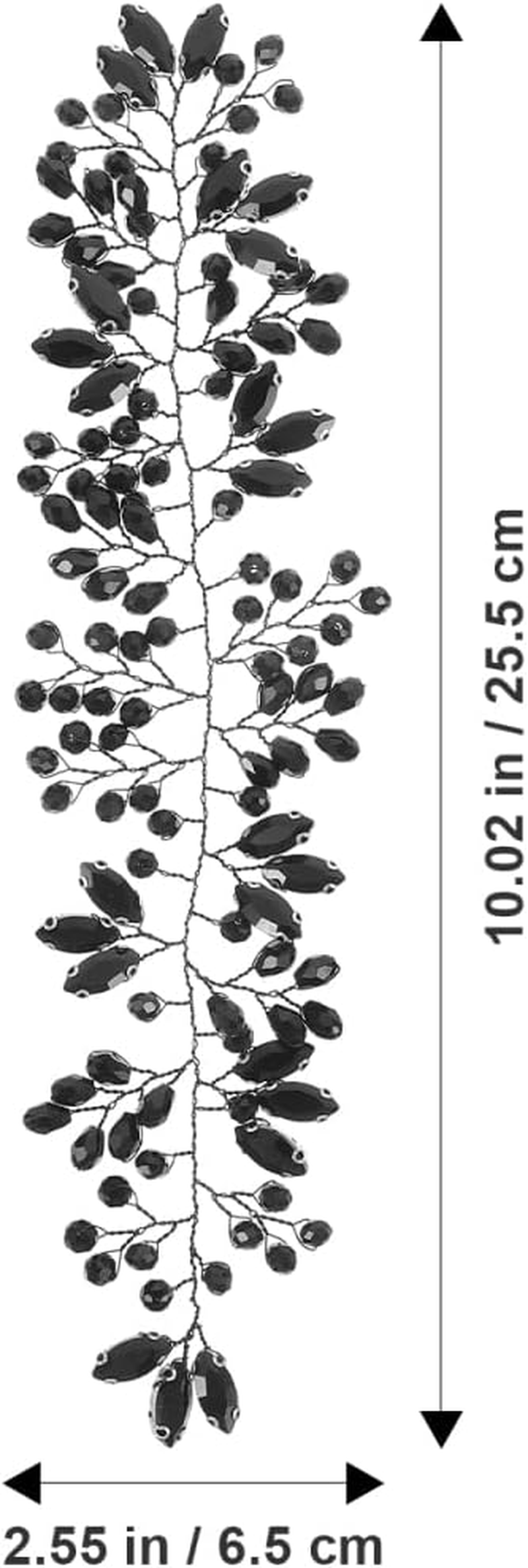 Beaupretty Bridal Headband with Rhinestones Elegant Hair Accessories for Weddings and Festivals Versatile Glamorous Design Perfect Accessory for Brides and Bridesmaids