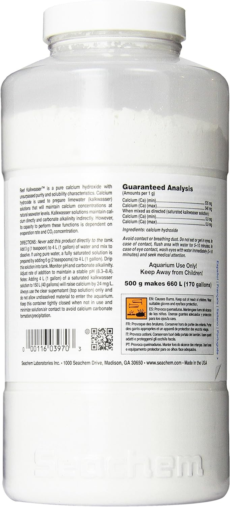 Seachem Reef Kalkwasser (SC39703) image number 3