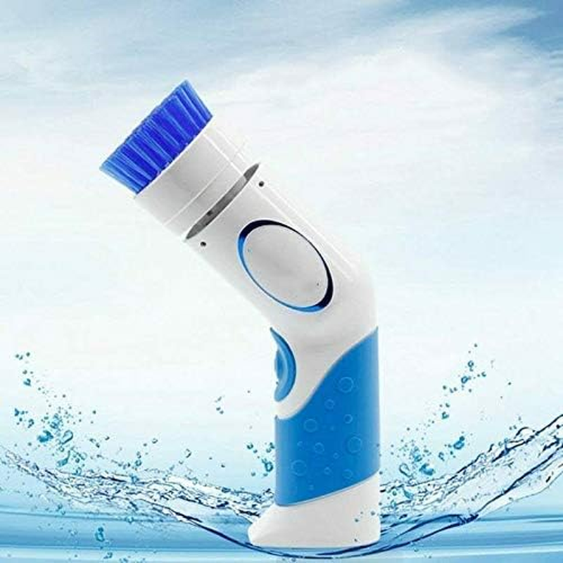 EZONEDEAL Electric Cleaning Brush - Dishwasher Electric Scrubbing Brush, Electric Scrubber for Cleaning Bathroom, Cordless Shower Scrubber Electric Spin Scrubber and Handheld Power Scrubber image number 1