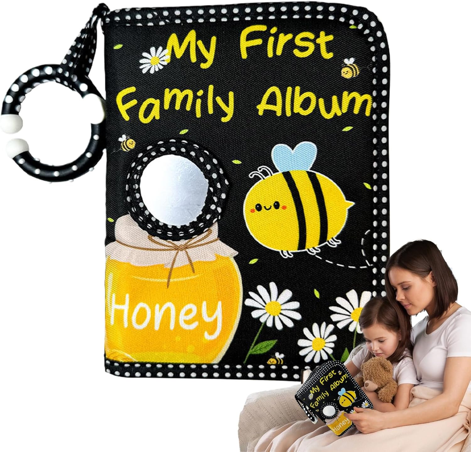 Baby Photo Album - Eerste Fotoalbum Voor Baby'S, Eerste Fotoboek Van Stof, Voor Eerste, Nieuw Baby Photo Album Pasgeboren Jongetjes image number 3