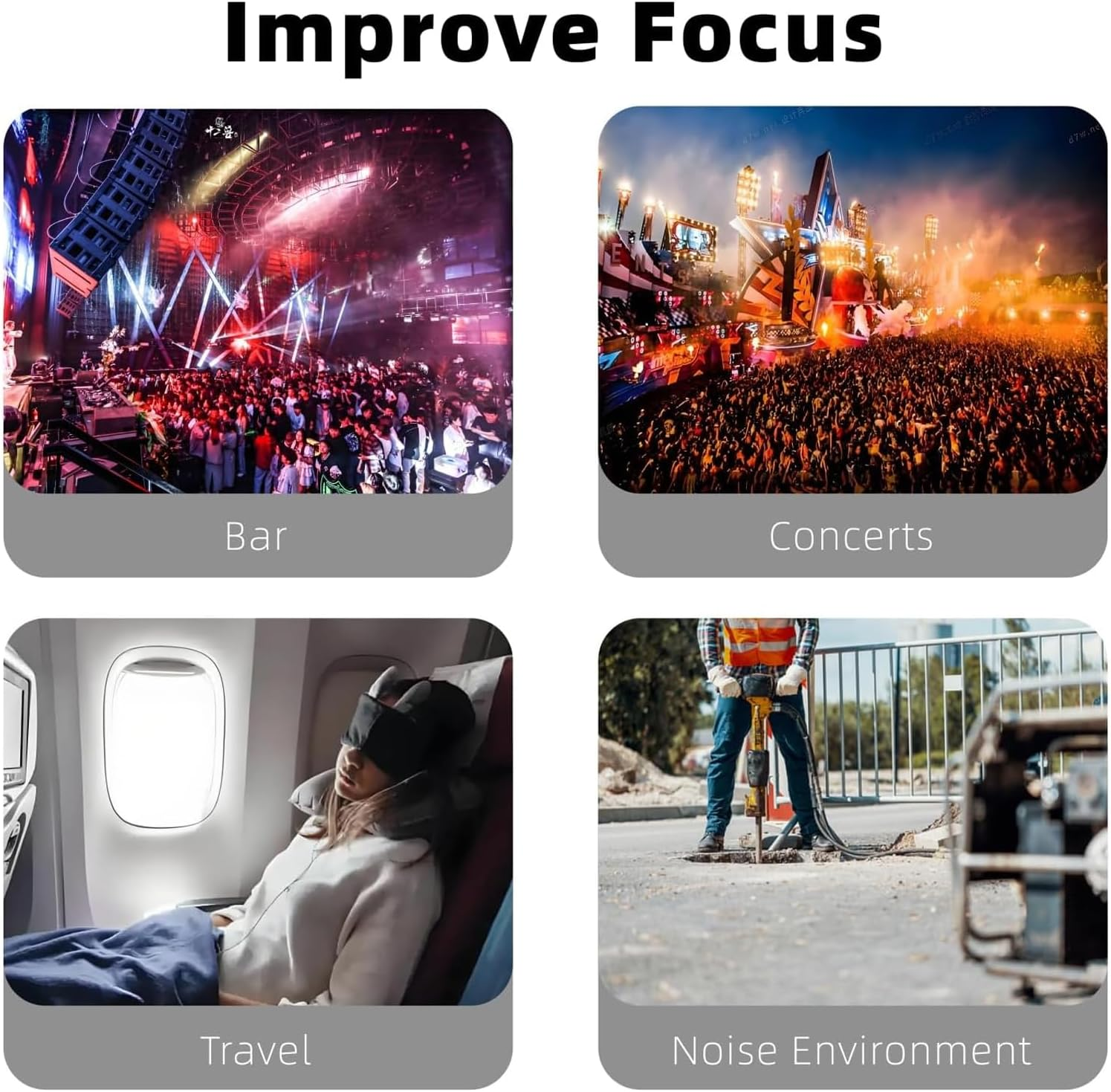 Loop Earplugs,Noise Reduction Ear Plugs,Perfect as Ear Plugs for Sleeping, Concerts, Travel,Reusable & Hypoallergenic image number 3