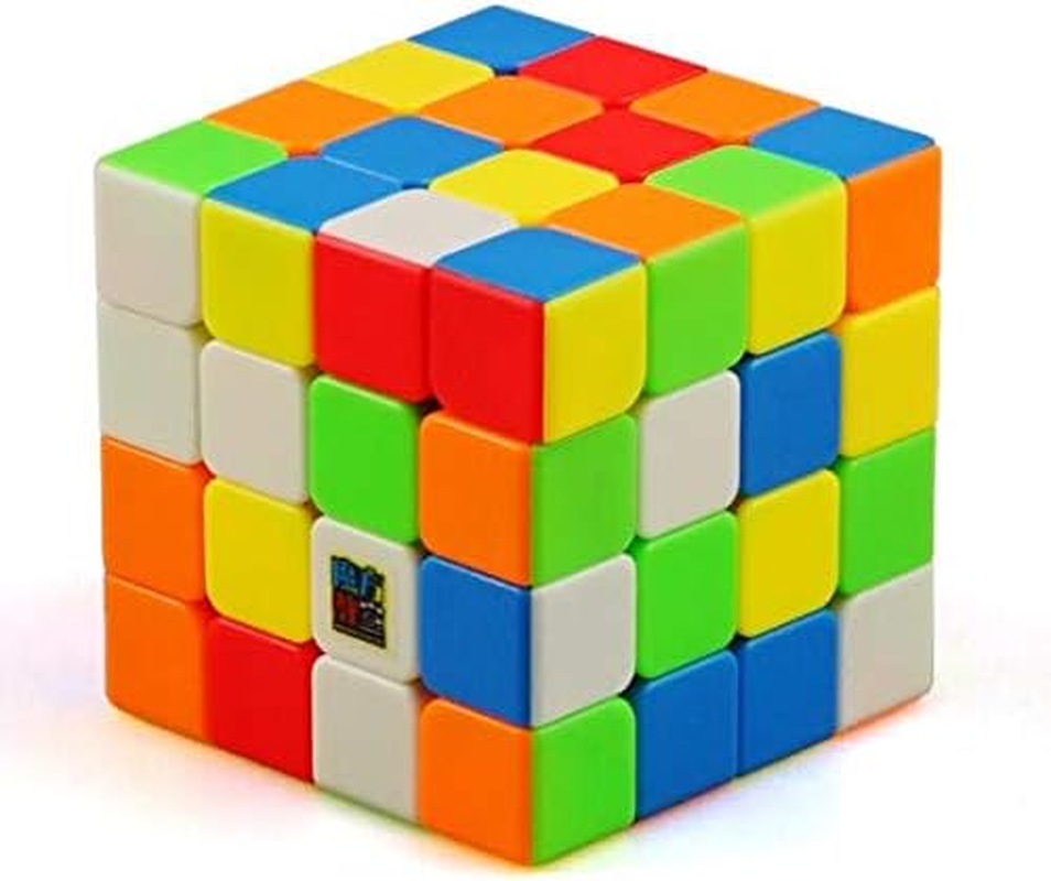 Cuberspeed Moyu Mofang Jiaoshi Meilong 4X4 Stickerless Magic Cube MFJS MEILONG 4X4X4 Speed Cube - 59Mm, Modern Style, 1 Count, 1 Set, 1 Piece, Ages 8+