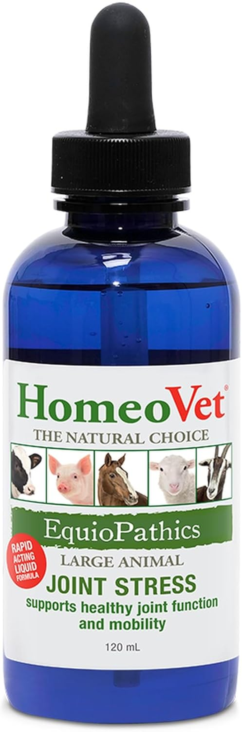 Homeovet Equine Joint Stress 120 Ml - a Natural Joint Relief for Horses to Care for Equine Mobility. Support and Supplement for Horse Joint Health, Reduce Stiffness, Enhance Flexibility and Movement image number 5