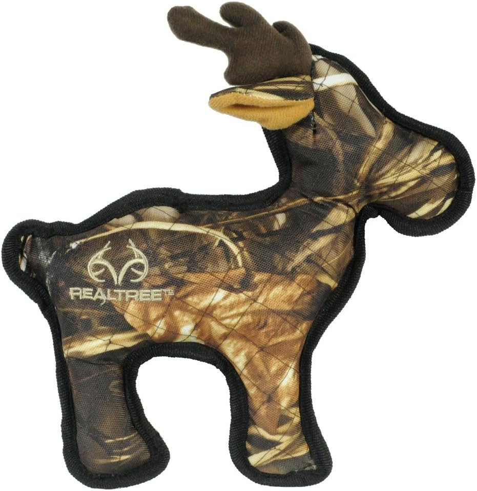 Hyper Pet Realtree Moose Interactive Dog Toy, Camo, for All Breed Sizes image number 1