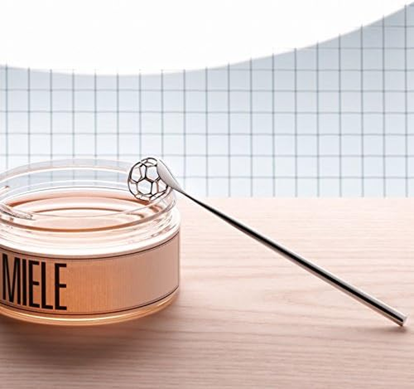 Alessi Acacia Honey Dipper in 18/10 Stainless Steel Mirror Polished, Silver image number 3