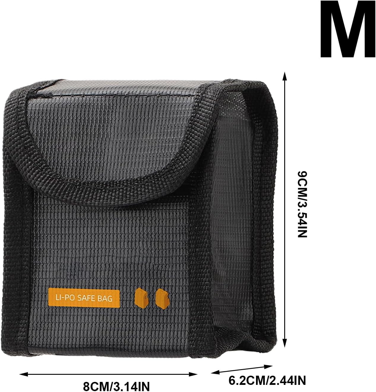 Lithium Battery Storage - Protective Holder, Battery Protection - Drone Accessories | High Temperature Fireproof Storage Case, Safety Battery Box, Compact Lithium Protection Case, Resistant