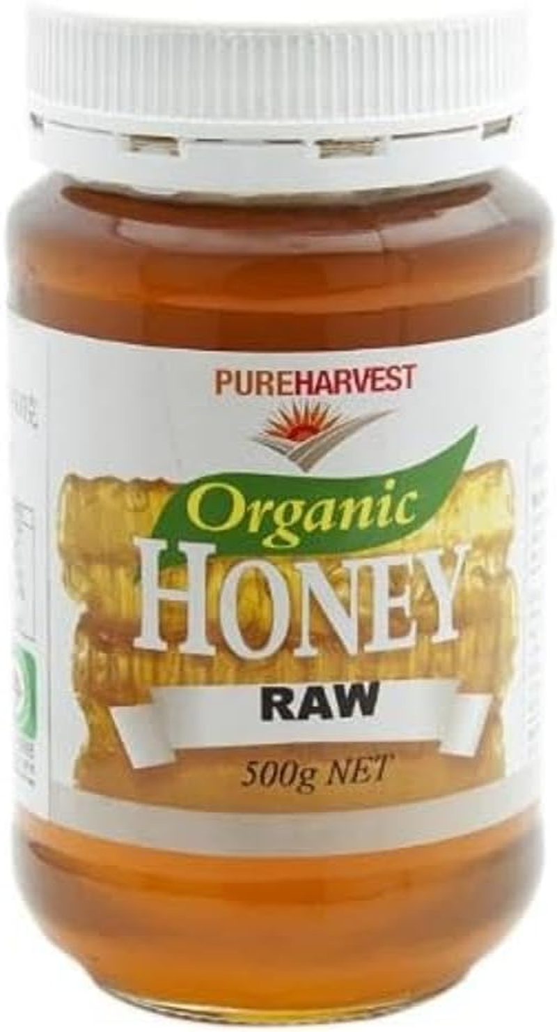 Pure Harvest Organic Raw Honey 500 G - 500 G (Pack Of 1)