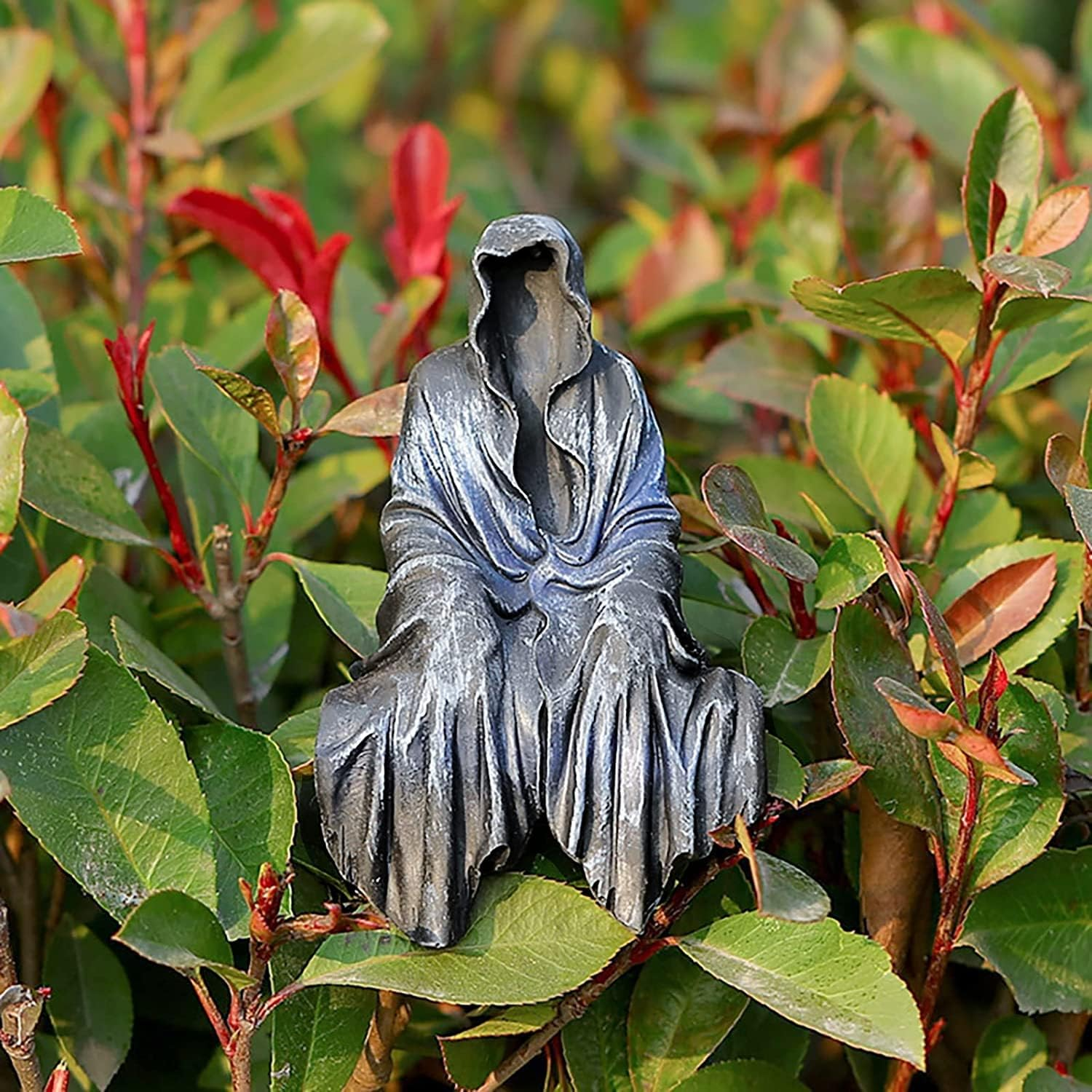 Reaper Consolation Creeper Sitting Statue - Gothic Resin Table Top Ornament Sculpture Decoration - Comfort Creeper