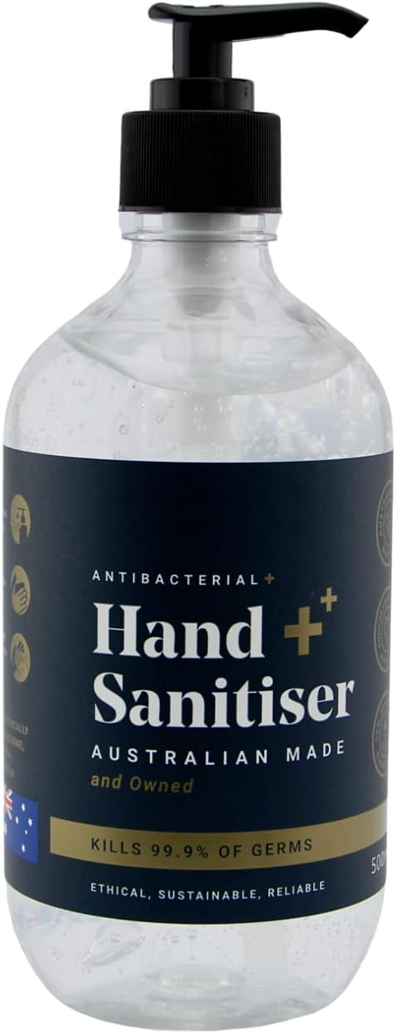 70% Alcohol Hand Sanitiser 12 Pack Cruelty Free Vegan AUS MADE Sanitiser image number 2