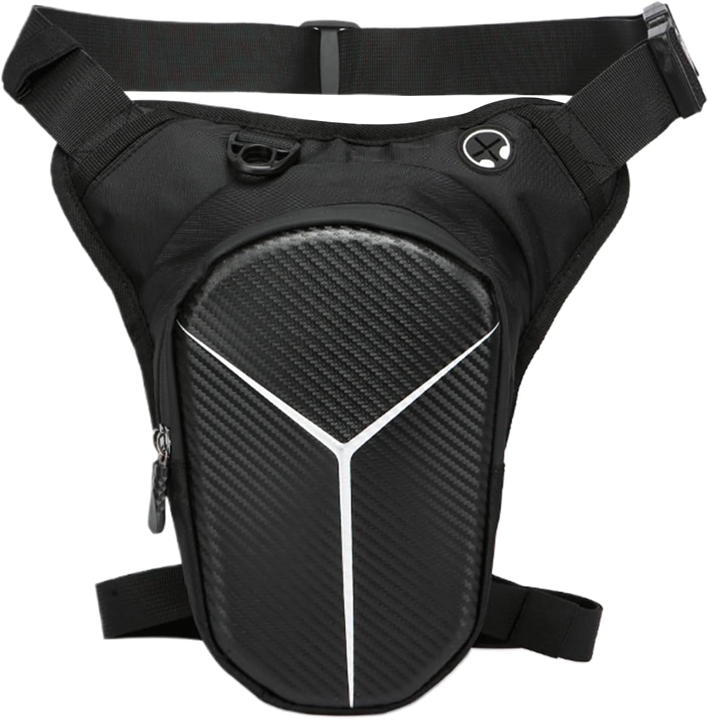 Thigh Bag Motorcycle - Leg Mounted Motorcycle Pouch,Adjustable Waterproof Quick Release Multi Purpose High Capacity Pouch for Riding Adventure Commuting Touring Camping image number 1