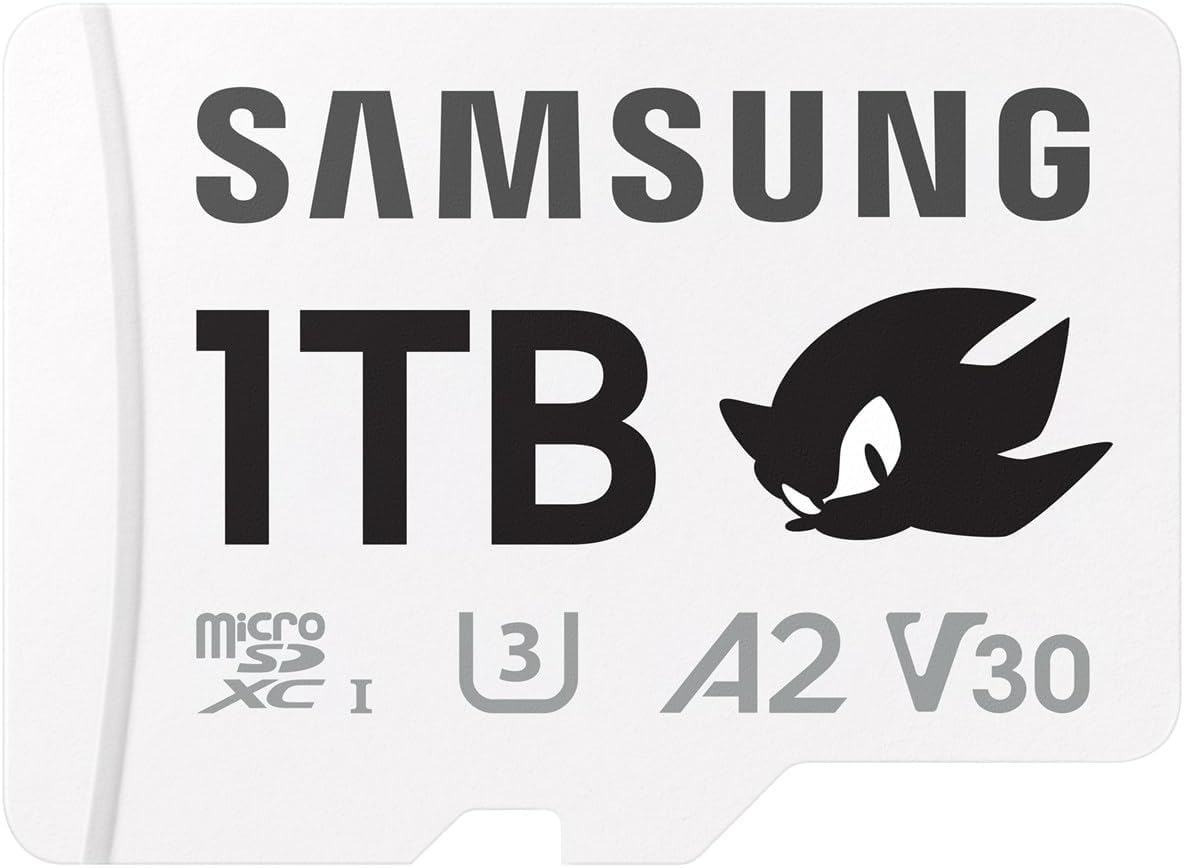 Samsung Memory MB-MD1T0SA Sonic PRO plus Microsd Card for Gaming Console, Action Cam and Drones 1TB, UHS-I U3, up to 180Mb/S image number 4