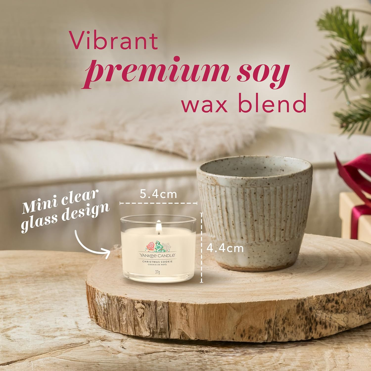 Yankee Candle Christmas Scented Candles Gift Set, 6 Filled Mini Votive Candles, Apr&egrave;s Ski Collection, Perfect Christmas Gifts for Women image number 5