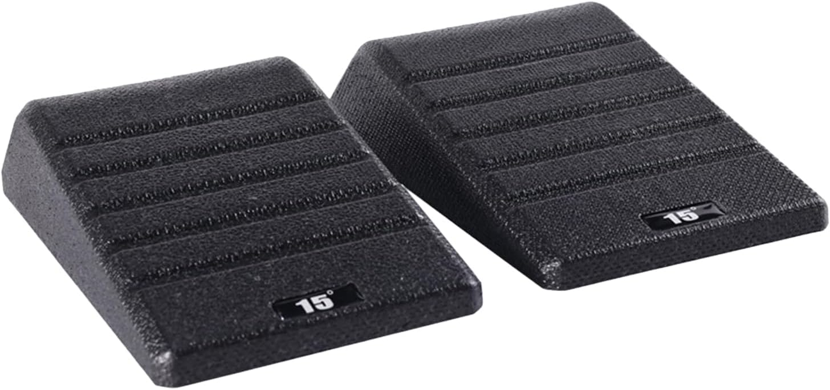 Exercise Wedges for Squats,2-Piece Heel Elevated Squat Exercise Wedge | Ergonomic Stretcher Ramp Home Gym Accessories for Fitness Athlete Weightlifting Practice Yoga Studio Runner image number 5