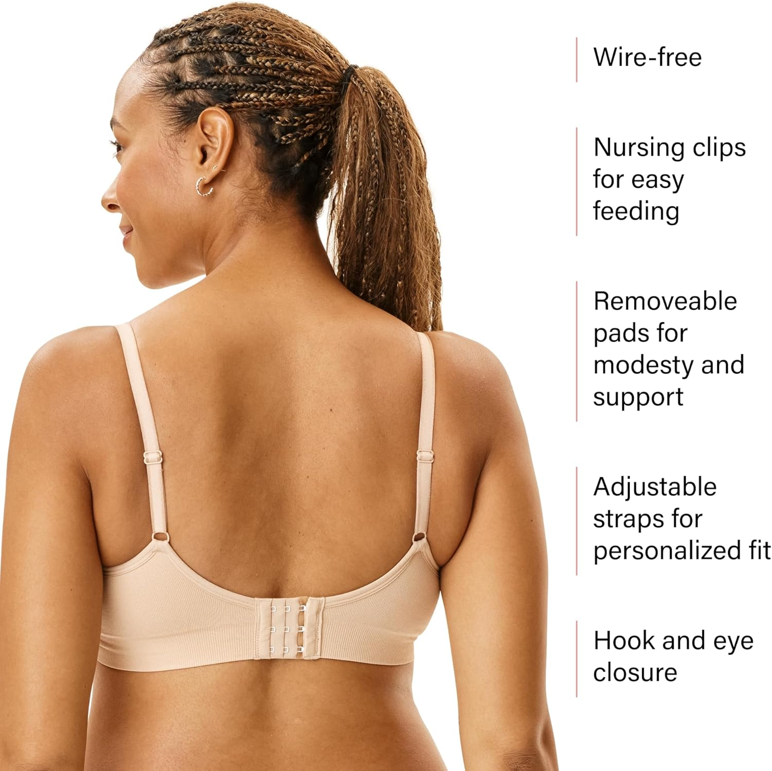Motherhood Maternity Women'S Seamless Nursing Bra image number 1