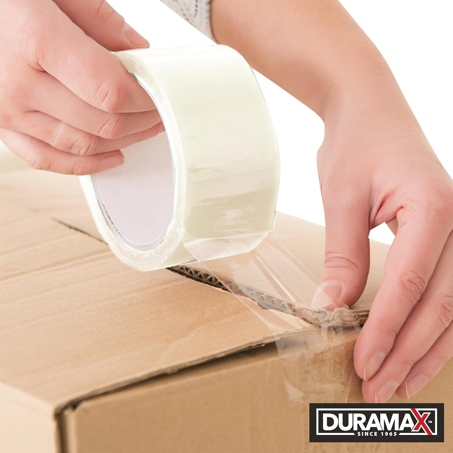Duramax Packing Tape, 50 Meter Length X 48 Mm Width, Clear image number 4