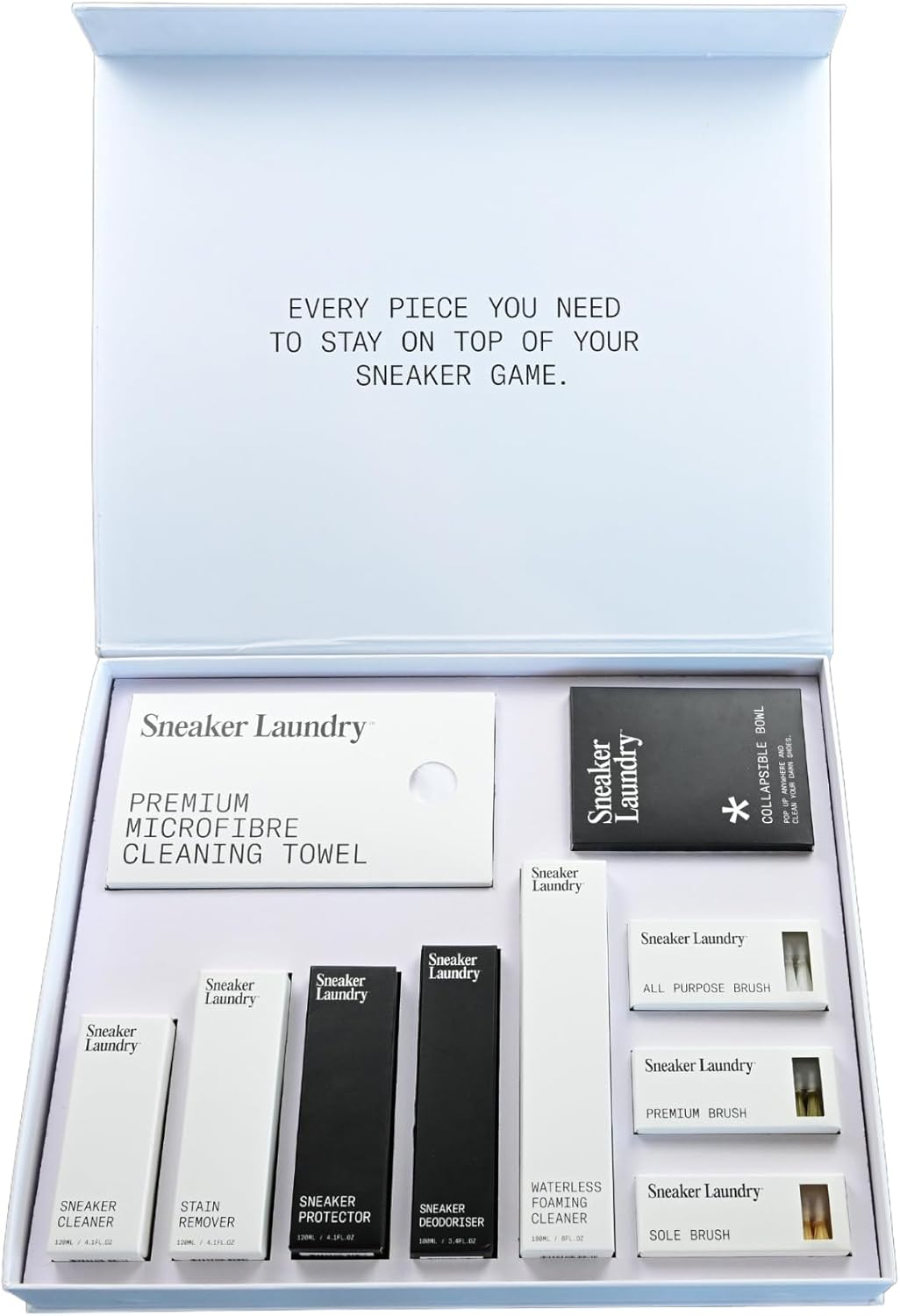 THE SNEAKER LAUNDRY Shoe Cleaning Kit Complete - Sneaker Cleaning Kit to Clean like Professionals - Best Shoe Cleaner Complete Pack Including All Accessories and Advanced Cleaners image number 4