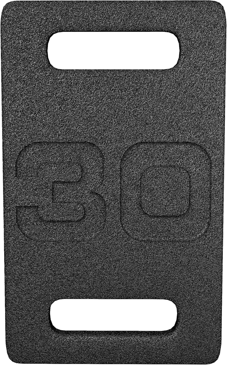 Signature Fitness Cast Iron Ruck Plate, Weighted Plate for Rucking, Swings, Squat, Strength Training, Fitness Workout, and Home Exercises, 30-Pound