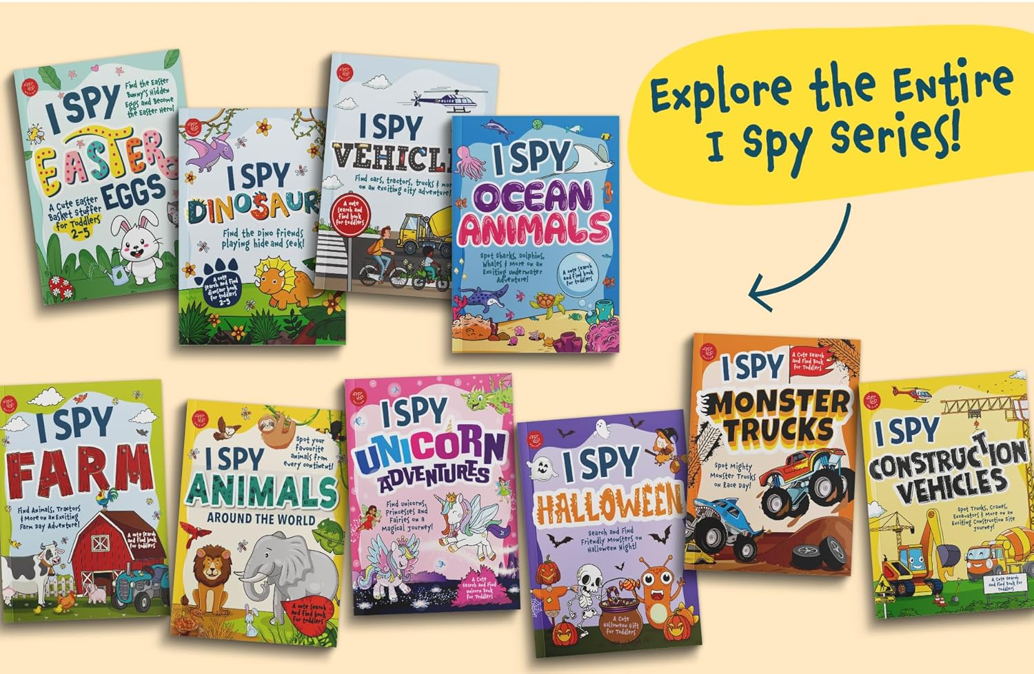 I Spy Easter Eggs: Find the Easter Bunny'S Hidden Eggs and Become the Easter Hero! a Cute Easter Basket Stuffer for Toddlers 2-5 image number 5