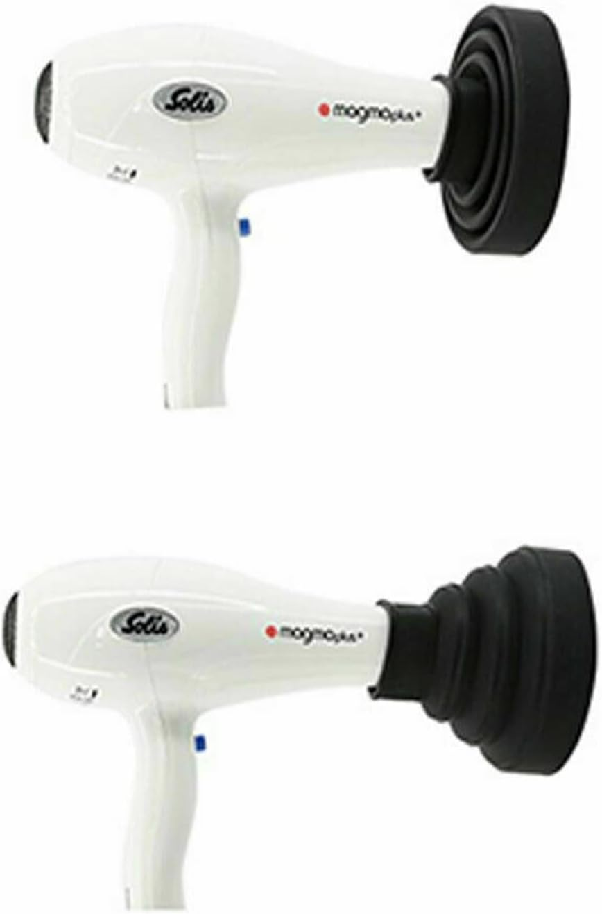 Hair Dryer Diffuser Attachment Universal Travel Folding Design Fit Most of Blow Dryers Professional Salon Lightweight Foldable Grade Tool (Black) image number 4