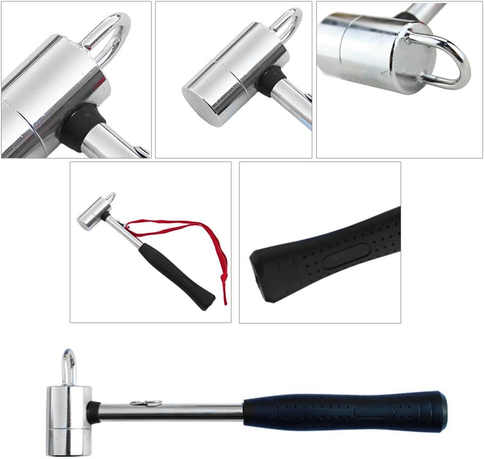 NUZAMAS New Outdoor Camping Hammer Mallet Puller for Tent Pegs Stakes 30Cm with Holding Strap image number 1