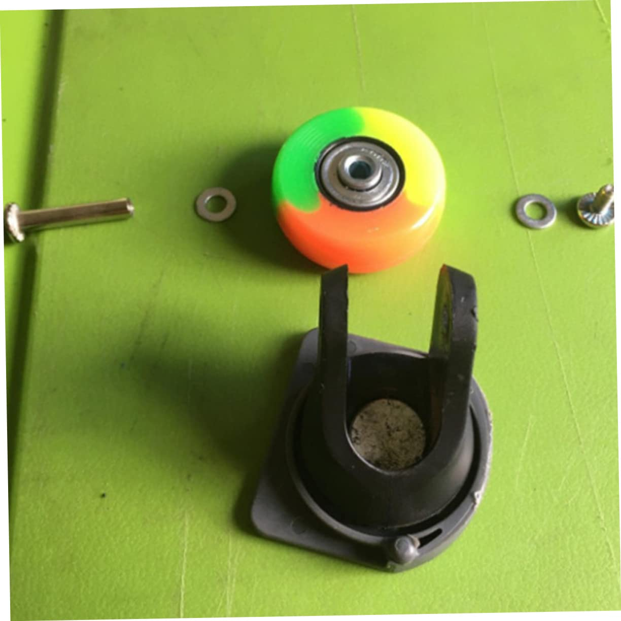 2Sets Suitcase Replacement Wheels Rubber Swivel Caster Wheels for Luggage Suitcases image number 6