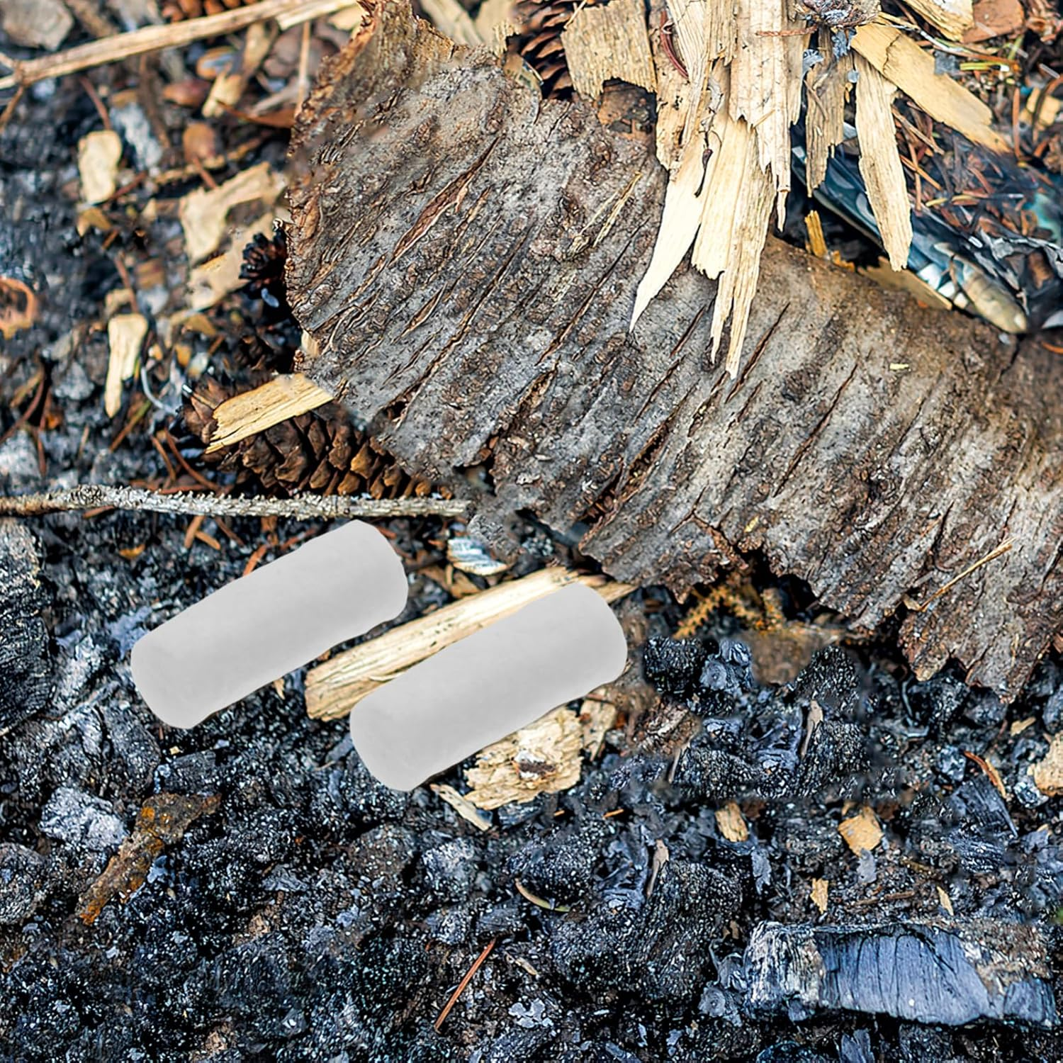 Happyyami 10Pcs Outdoor Camping Fire Starter Cotton Ignition Rods for Quick Easy Ignition Fire Pits BBQ image number 1