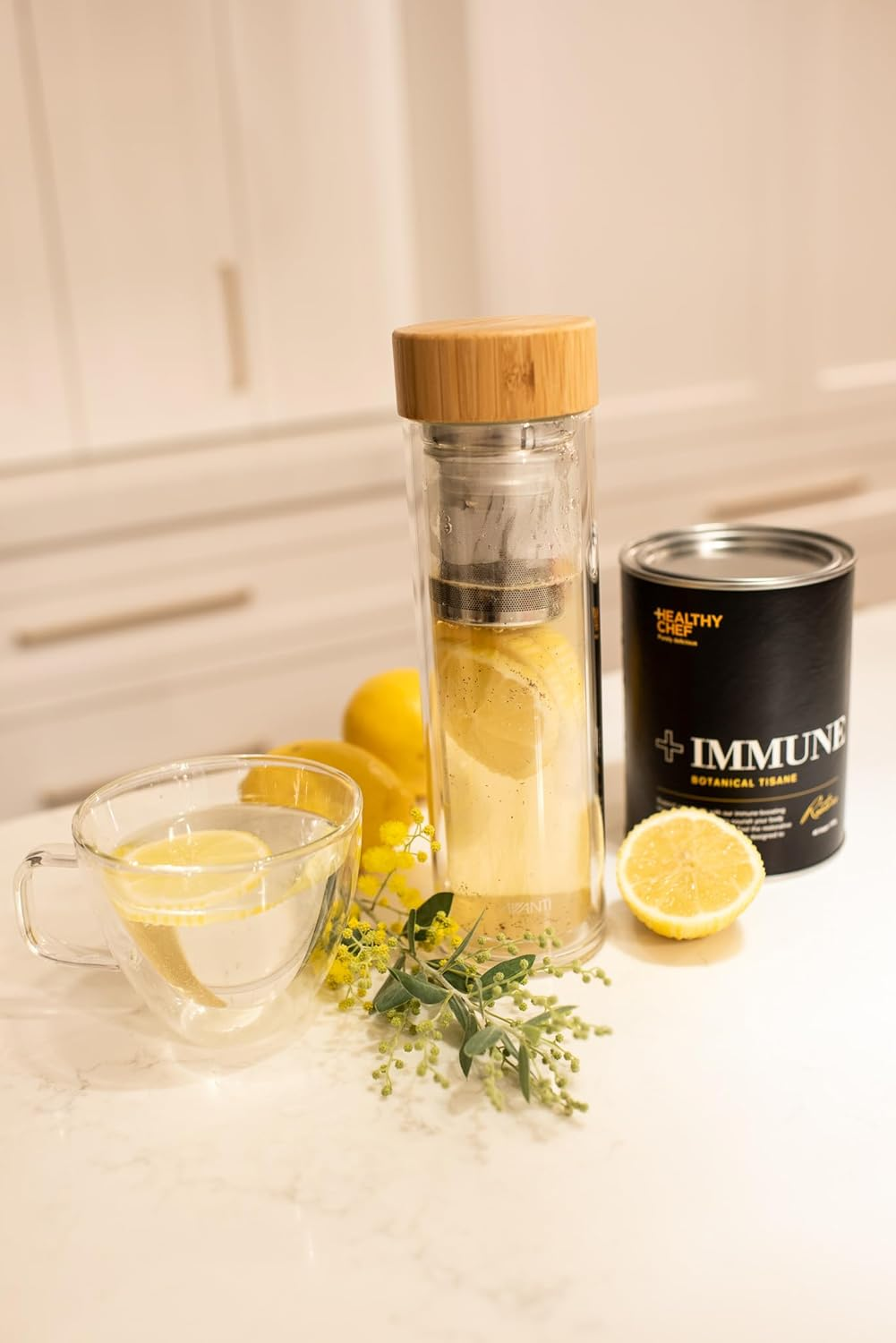 Avanti Tea Infuser Travel Bottle, 450 Ml Capacity