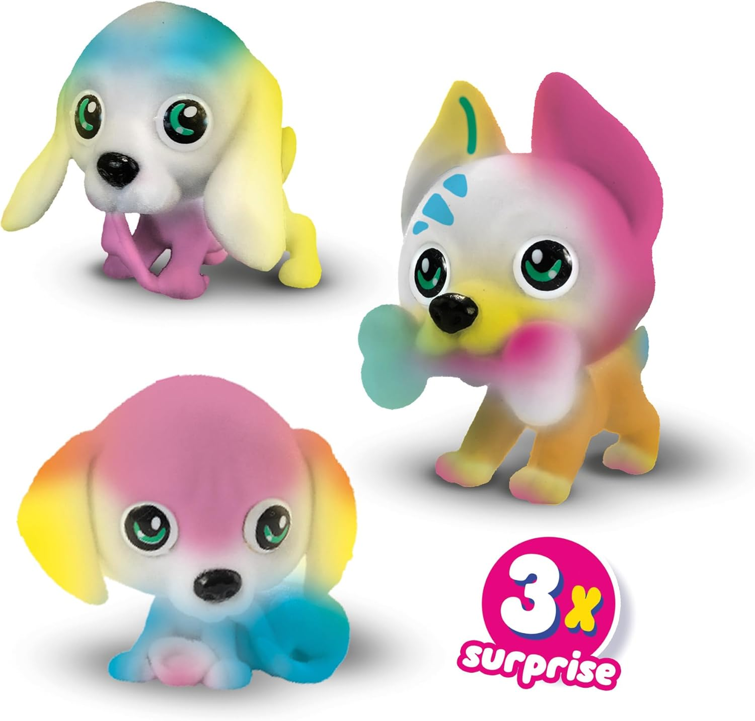 SES Creative 14333 Blow Airbrush Pens-Puppies Surprise 3X, Yellow image number 4