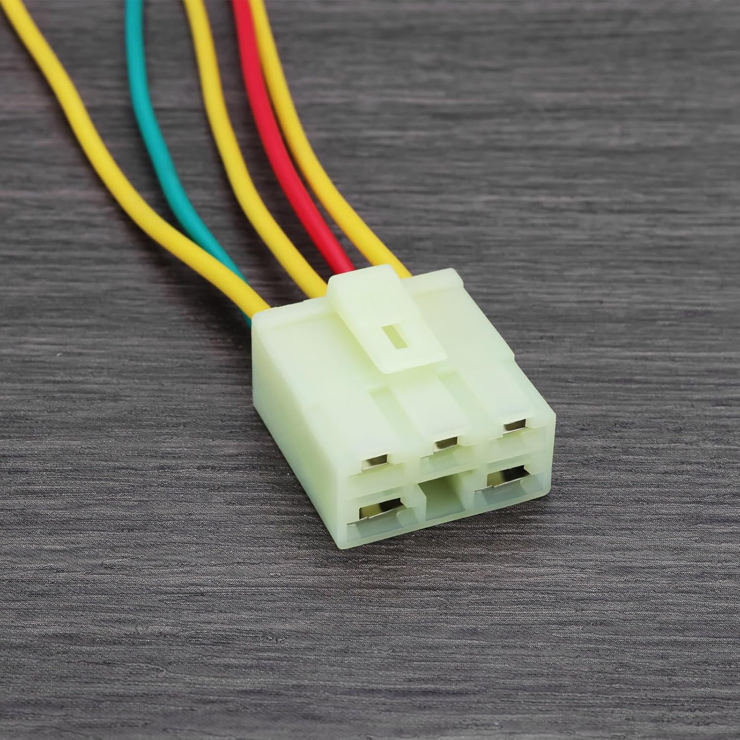 1Pc Motorcycle Voltage Regulator Rectifier Cable Accessories 5 Pin Voltage Regulator Wiring Harness Compatible with Honda CBF 600 400 image number 4