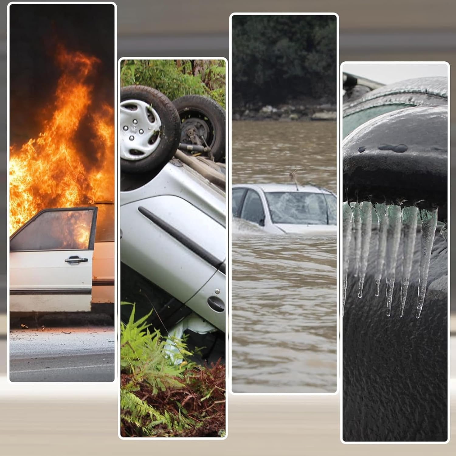 Emergency Hammer Car with Belt Cutter, Compact Portable Emergency Hammer Car, Mechanical Spring Glass Breaker Car Essentials, Upgrade Multifunctional Belt Cutter Emergency Hammer image number 2