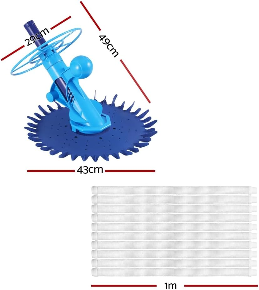 Aquabuddy Pool Cleaner Automatic Vacuum Swimming Pool Floor Climb Wall Inground image number 3