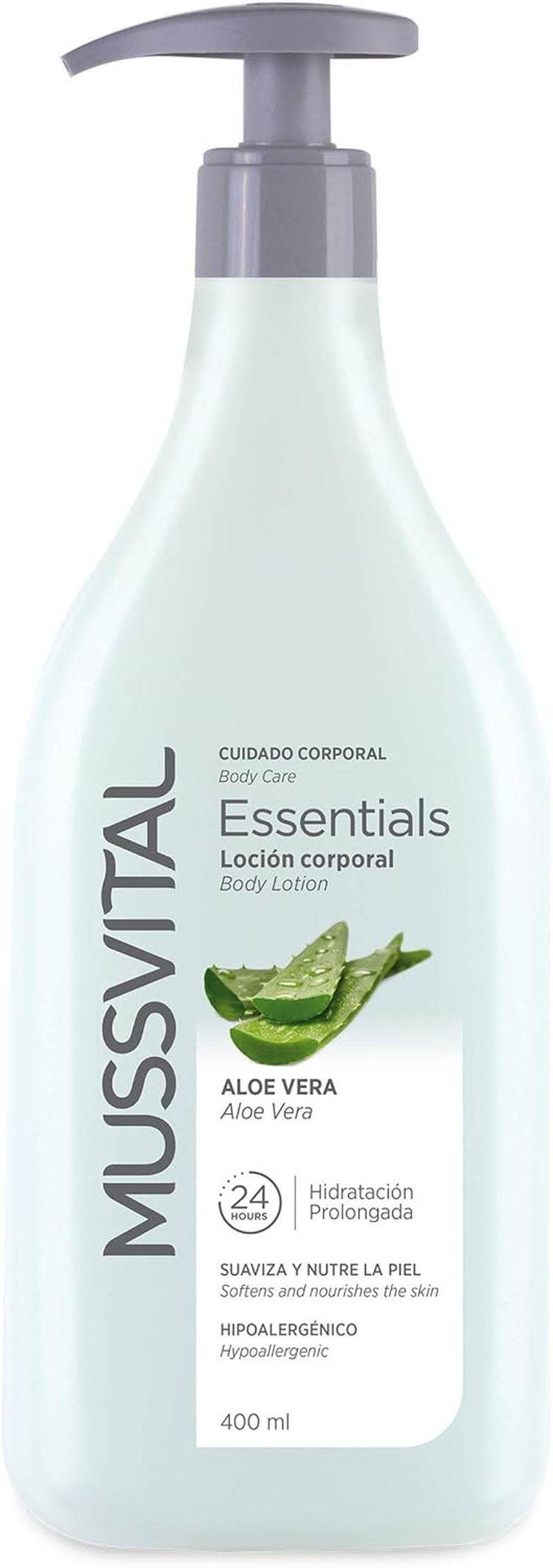 Mussvital Essential Locion Aloe Vera 400 image number 2