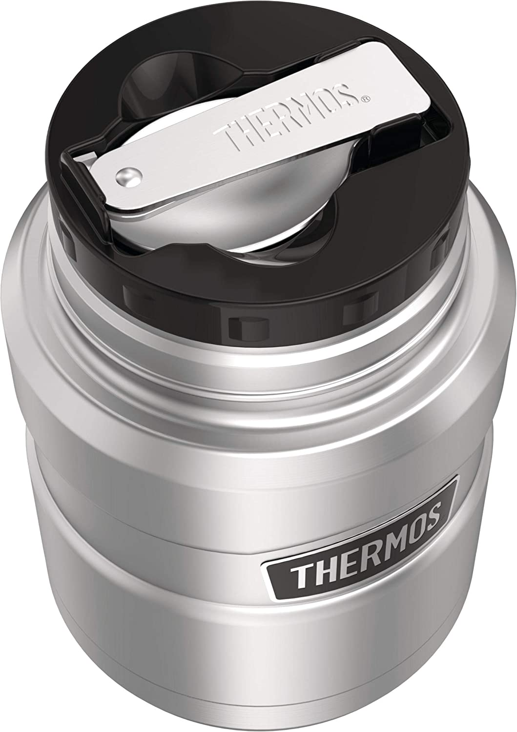 Thermos Stainless King Vacuum Insulated Food Jar, 470Ml, Stainless Steel, SK3000ST4AUS image number 1