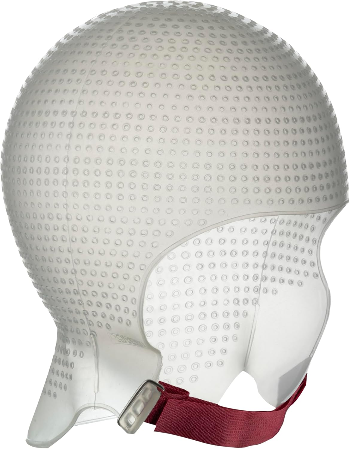DOMPEL Sparta 2.4K Silicone Highlight Hair Cap, White | Perfect Highlights | 2,400 Strategically Positioned Holes | Curved Design for a Perfect Fit | Reusable image number 4