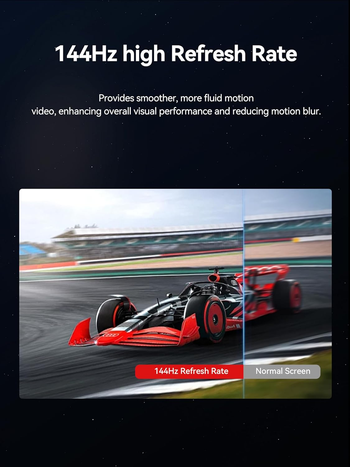 MINISFORUM Portable Monitor MSS-A156 2K 144Hz 15.6" Full Touchscreen, 2560 X 1440 QHD, 400 Nits & Portable IPS Gaming Monitor, 100% DCI-P3, HDR 400