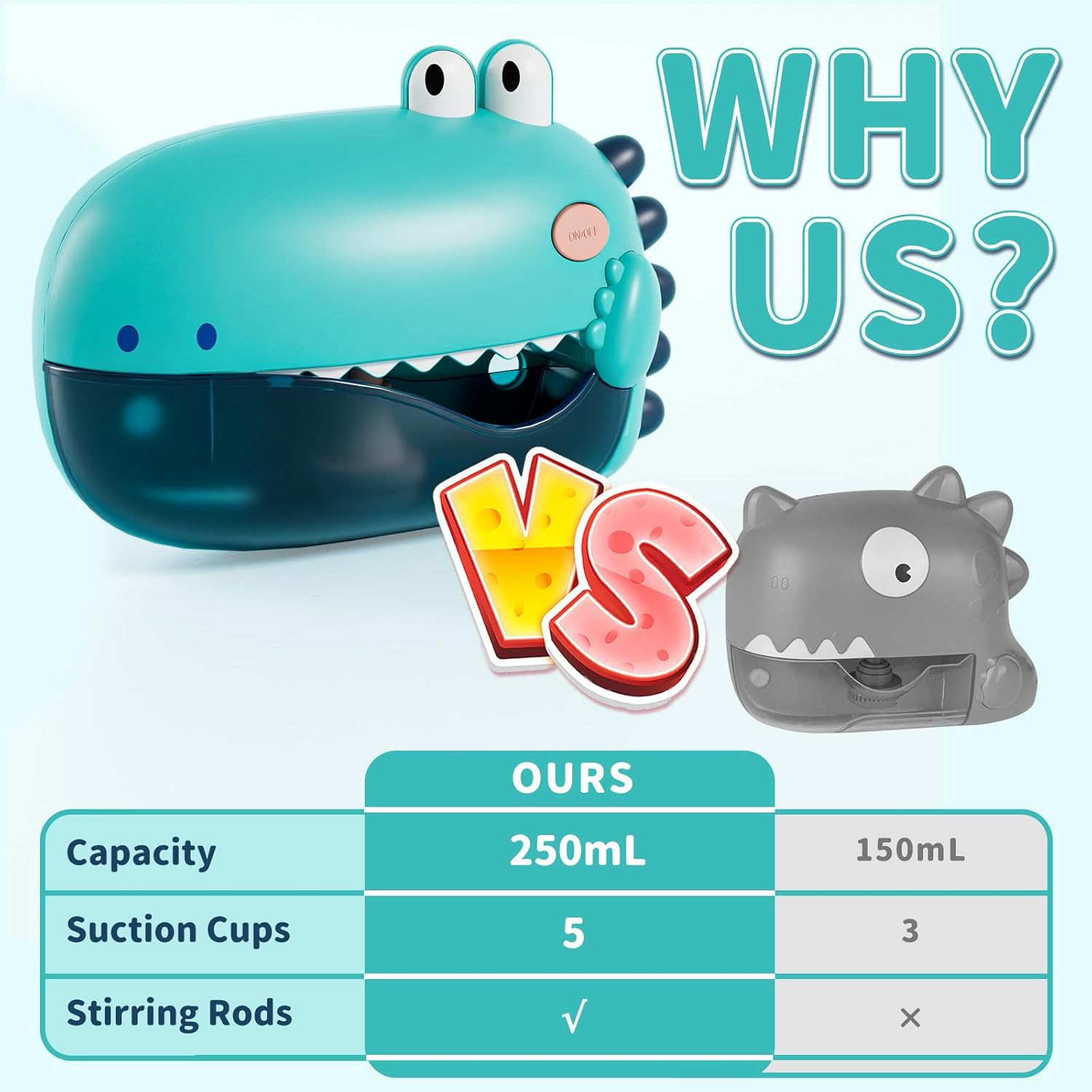 Lehoo Castle Bath Bubble Machine，Bath Toys with 12 Songs, Baby Bubble Bath Toy, Bubble Maker for Bath, Toys for Toddler Boys Girls (250Ml) image number 3