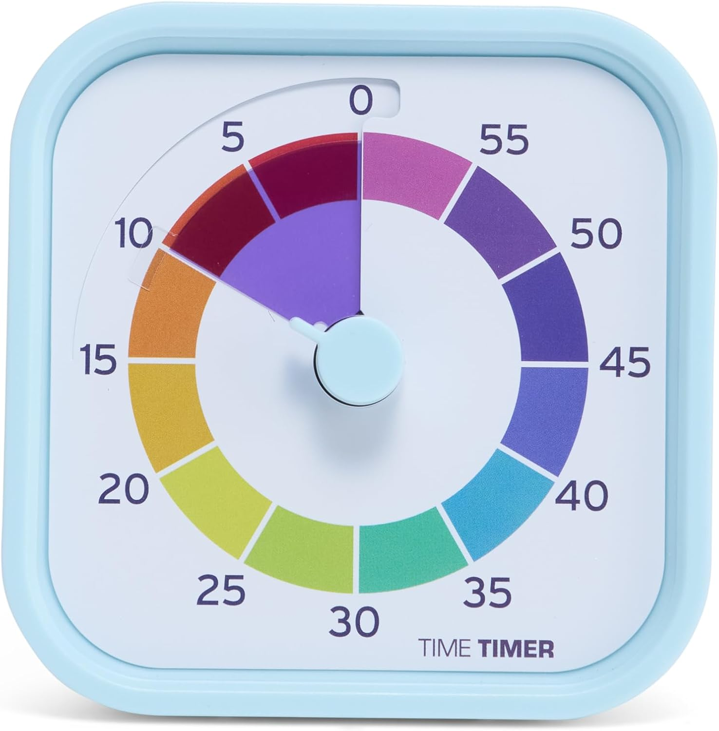 Time Timer MOD - Home Edition - Individual Sized 60 Minute Visual Countdown Timer for ADHD, Aduts, Students, and Pomodoro with Silent Operation (Metallic Midnight)
