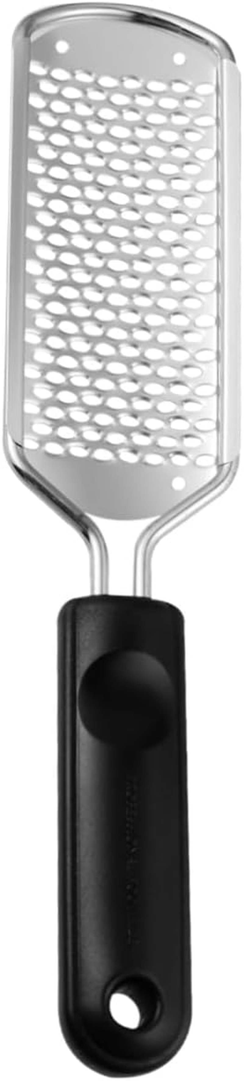 Mikinona Professional Stainless Steel Foot File Exfoliator for Dead Skin Removal Pedicure Care