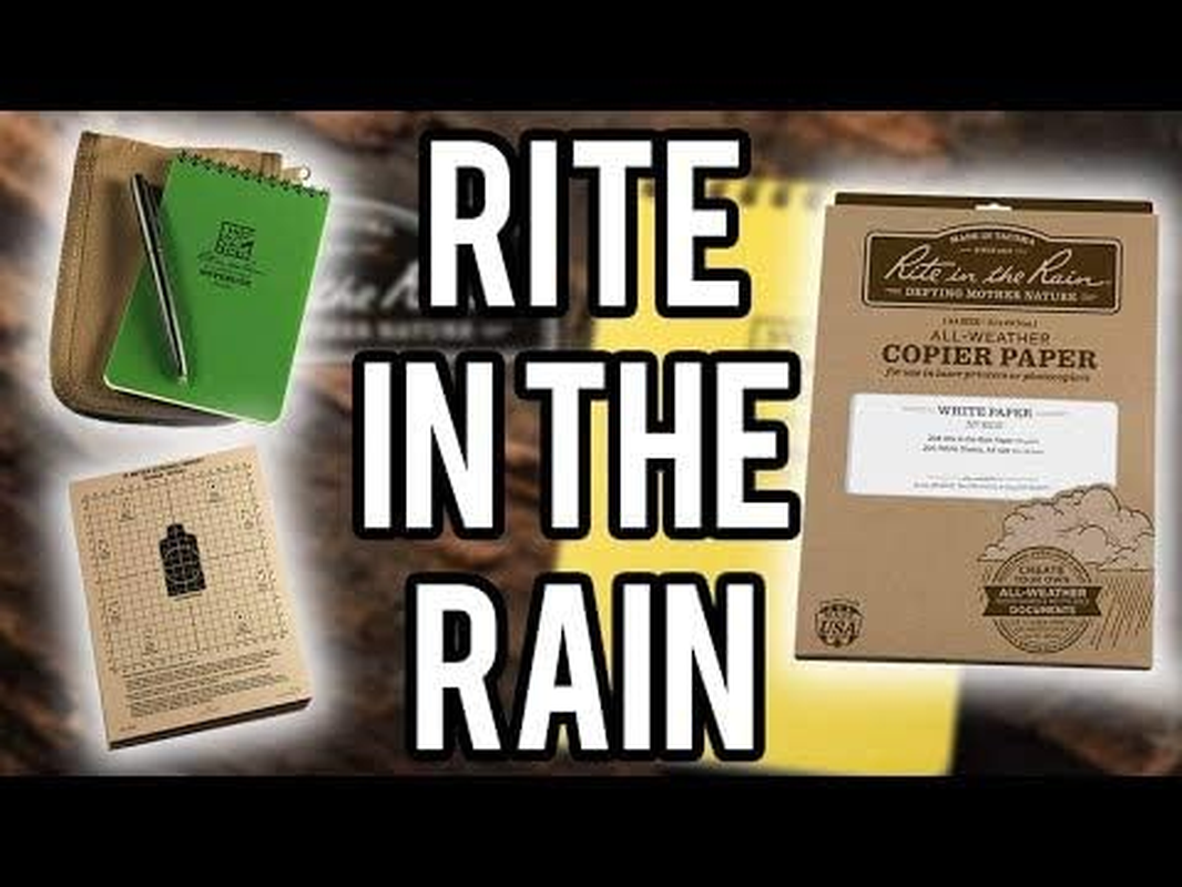 Rite in the Rain Weatherproof Top Spiral Notebook, 3" X 5", Green Cover, Universal Pattern (No. 935) image number 6