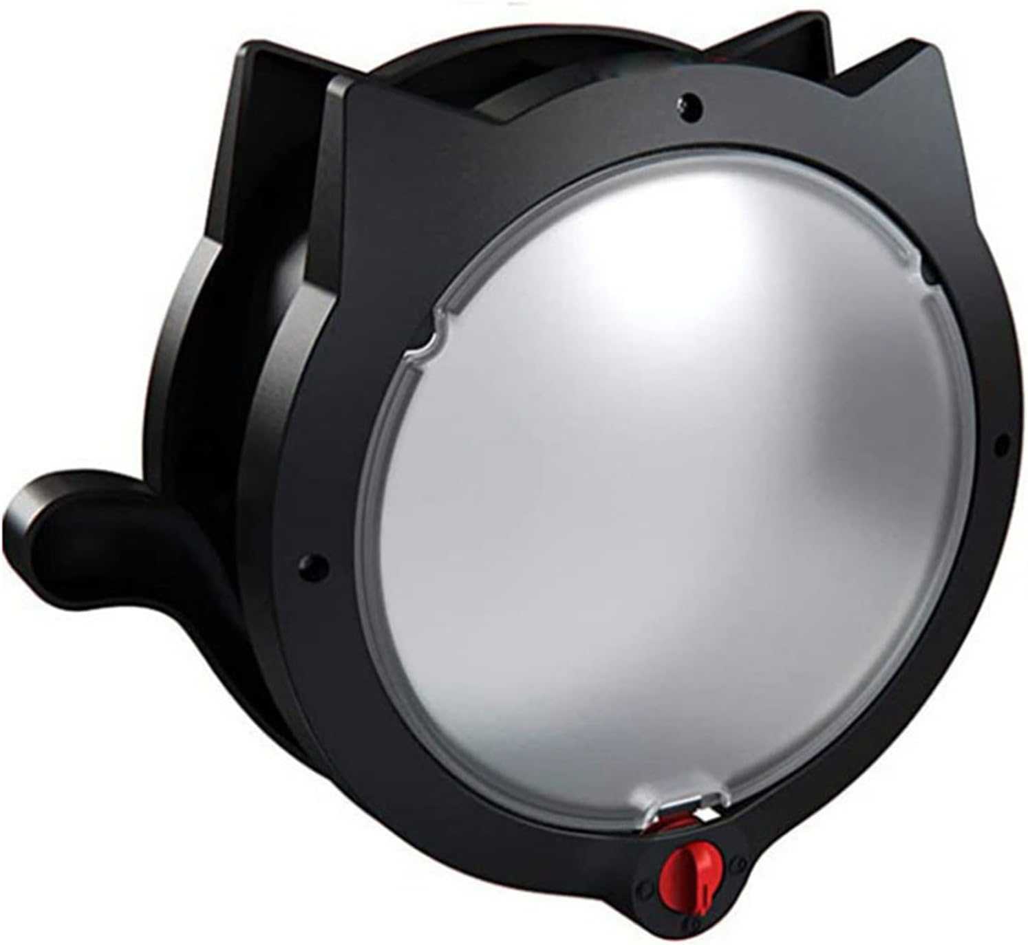 Cute Plastic Pet Door, Magnetic Hutch Beautiful, Prevents Corrosion, 4 Locking Modes, Cat Flap, Safe for Outdoor Doors (Black)