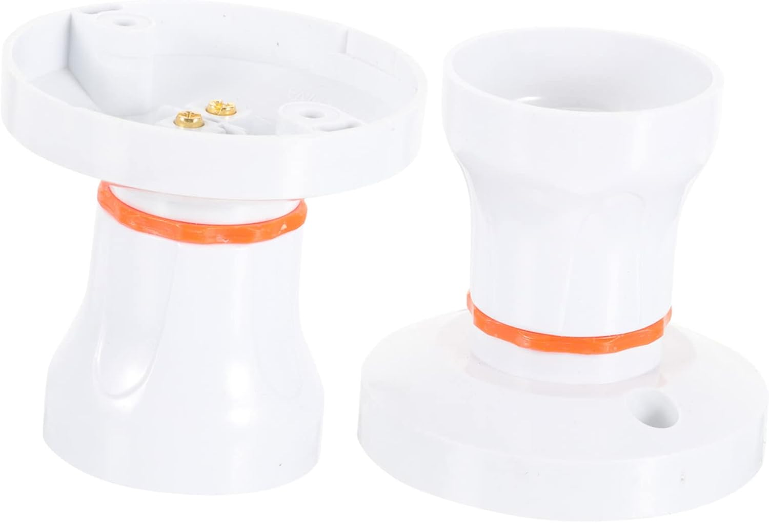 GRIRIW 2-In-1 Light B22 Base Temperature Resistant Sturdy for Lamp Kits Ceiling Batten Lamps image number 5