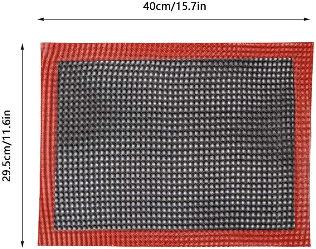 Breathable Baking Mat, Bread Baking Mat Silicone Perforated Silicon Liner Baking Mesh, Non-Stick for Eclair European Bread image number 6