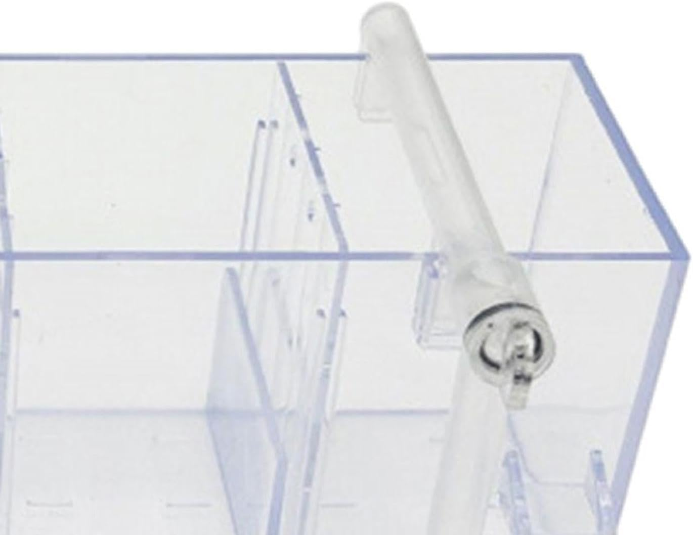 Perfk Fish Tank External Filter Box Water Purifier Sturdy Quiet Aquarium Accessories Aquarium Hang on Back Filter Filtration System, A image number 2