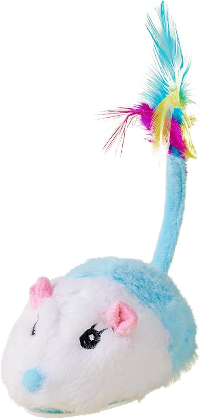 Shurzzesj Cat Mouse Toys,Cat Toys Squeaky Moving Mouse - Electric Fun with Automatic Moving Mouse - Cat Pet Toy,