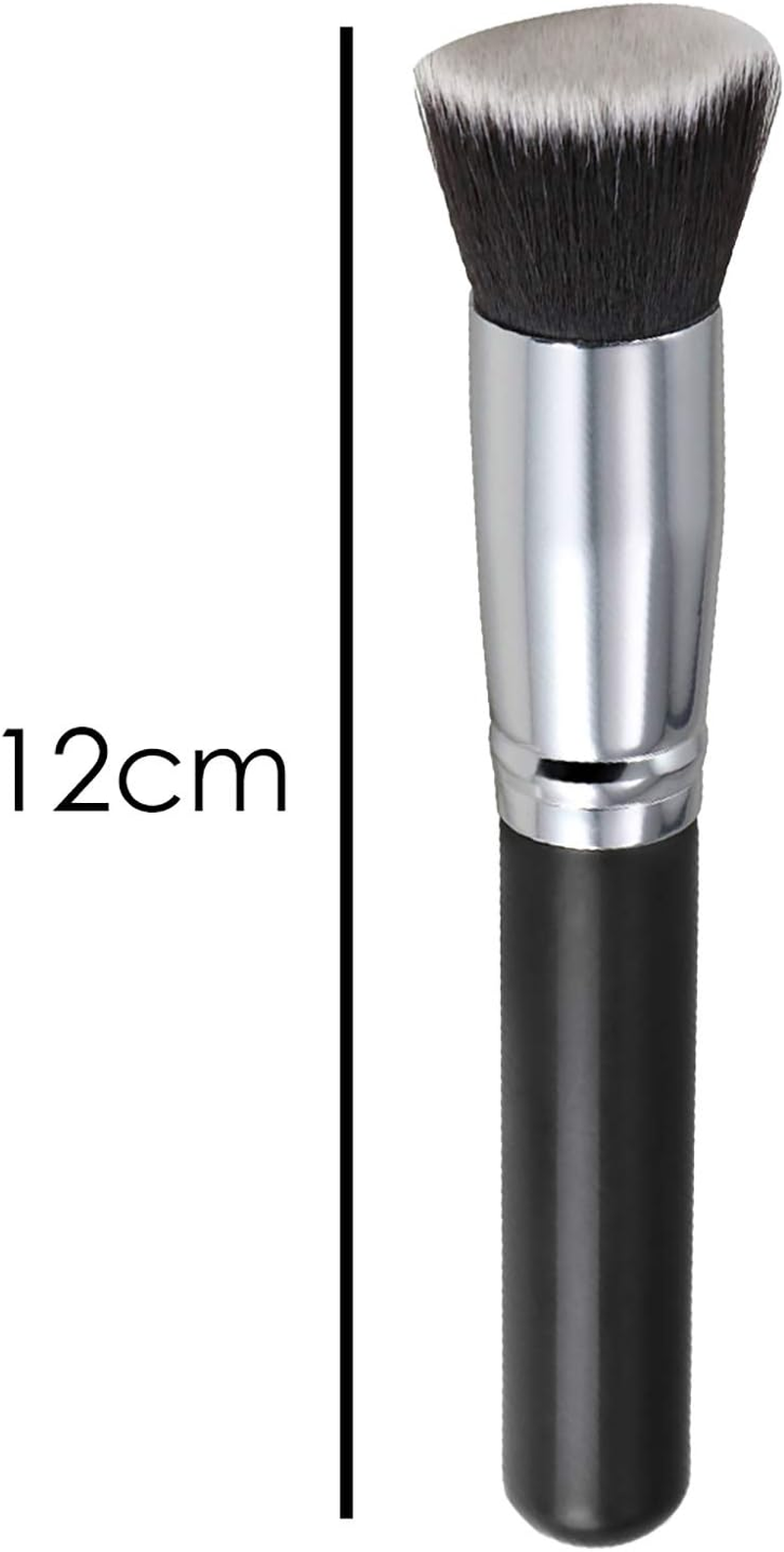 TRIXES Foundation Makeup Brush - Rose Gold image number 7