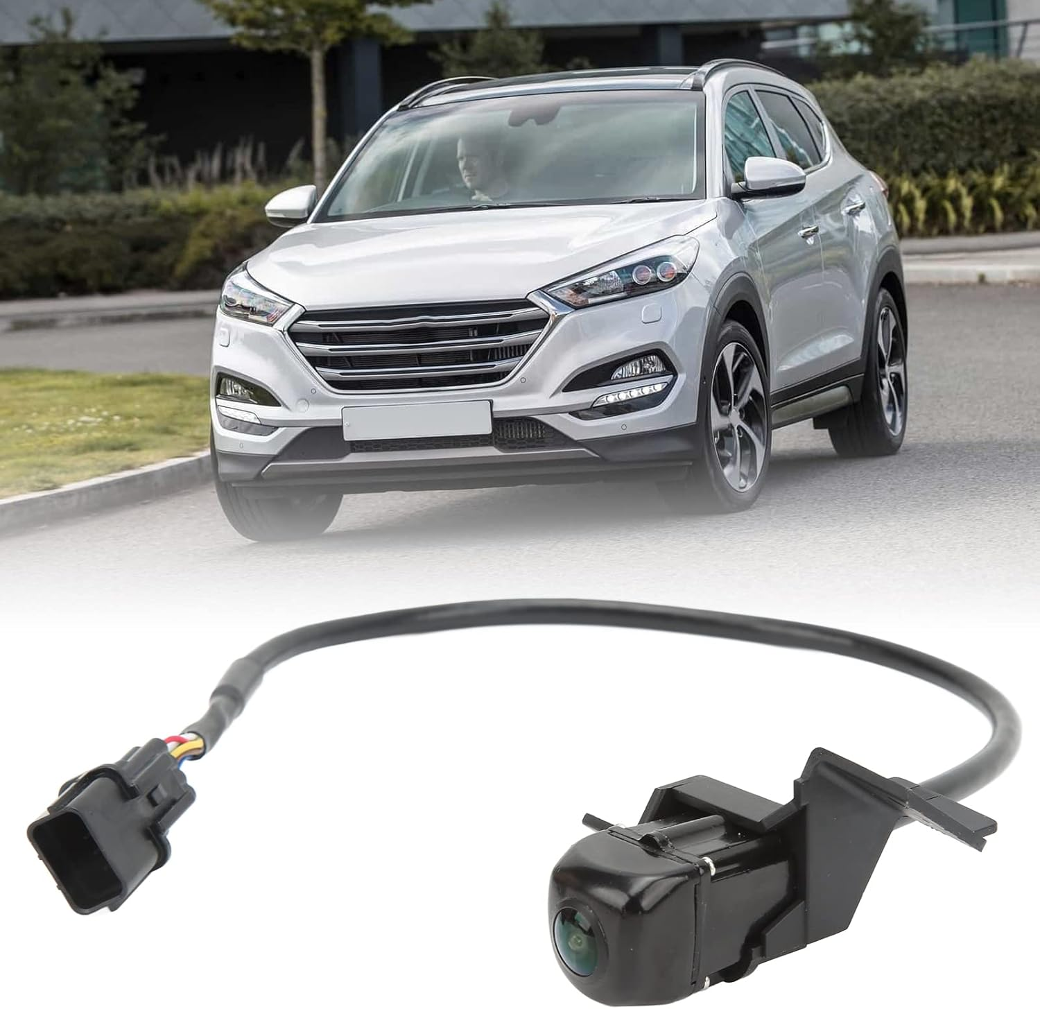 CHICIRIS Replacement Rear View Camera, Reverse Camera Premium Material for Tucson 2016-2017 95760D3101 for Parking Assist Camera Clear Image image number 3