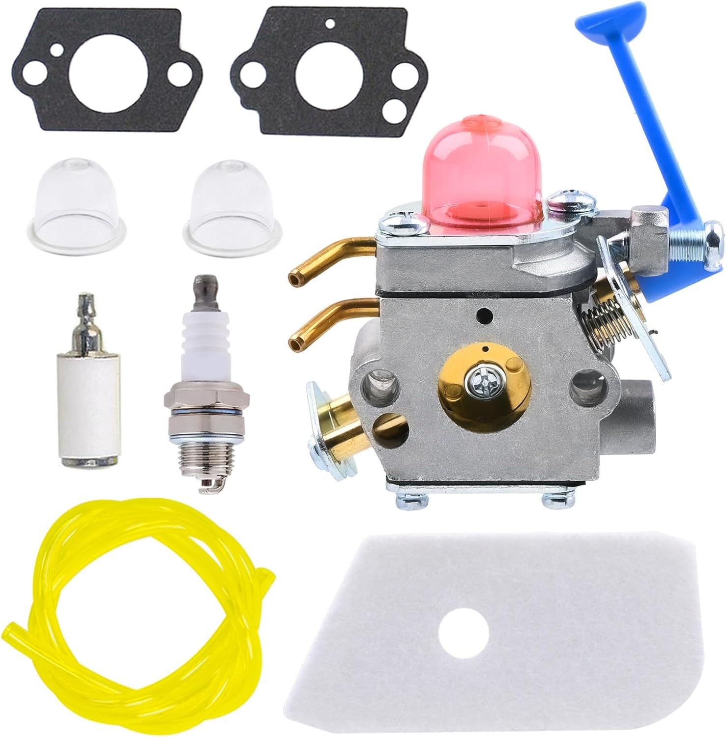 Fitbest Carburetor Kit for Husqvarna 128C 128L 128LD 128R 128RJ 128CD 128LDX Trimmer 545081848 C1Q-W40A Carb image number 6